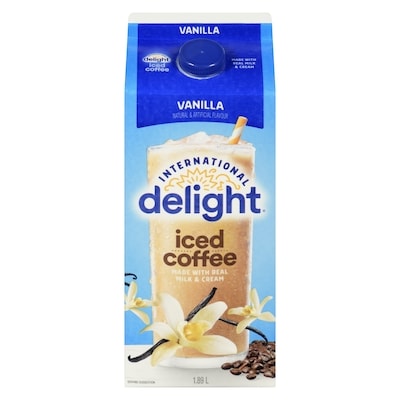 International Delight Ice Coffee, Vanilla 1.89 l, $0.37/100ml