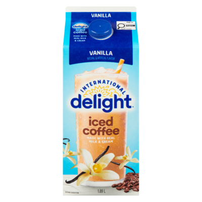 International Delight Ice Coffee, Vanilla 1.89 l, $0.34/100ml