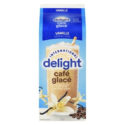 International Delight Café glacé vanille 1.89 l, 0,37 $/100ml