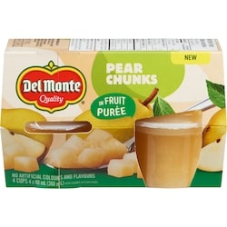 Pear Chunks In Pear Purée