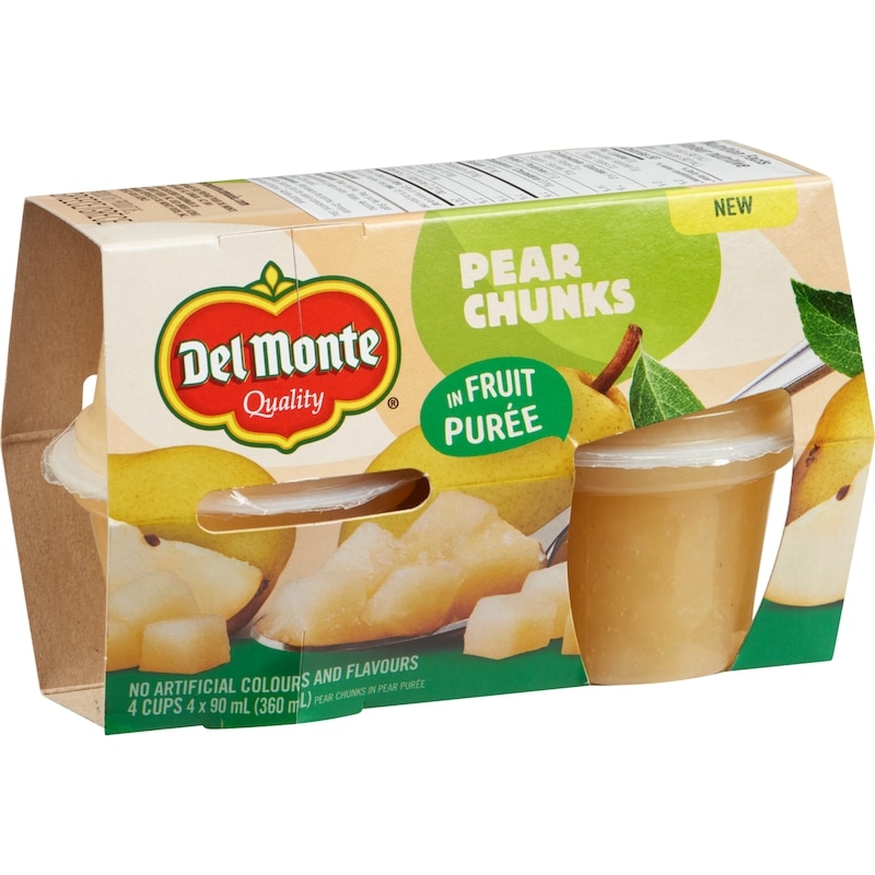 Pear Chunks In Pear Purée