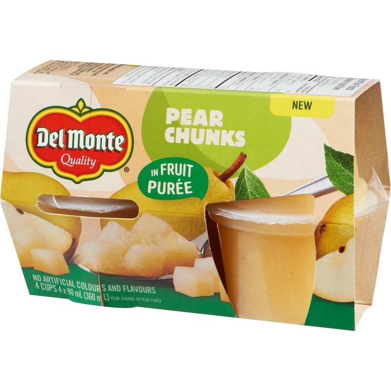 Pear Chunks In Pear Purée