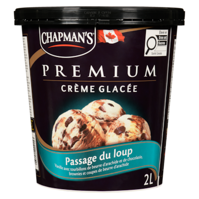 Premium crème glacé passage du loup