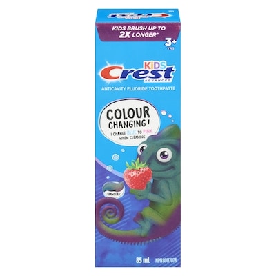 Crest Kids Toothpaste, Colour Changing 85 ml, $8.22/100ml
