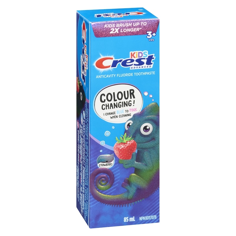 Kids Toothpaste, Colour Changing