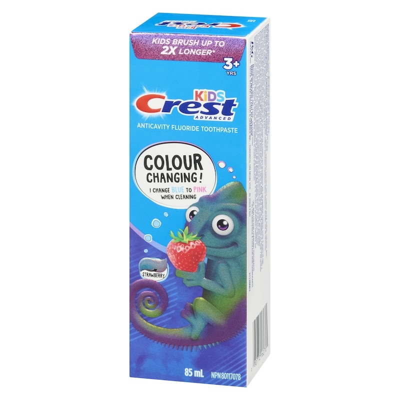Kids Toothpaste, Colour Changing