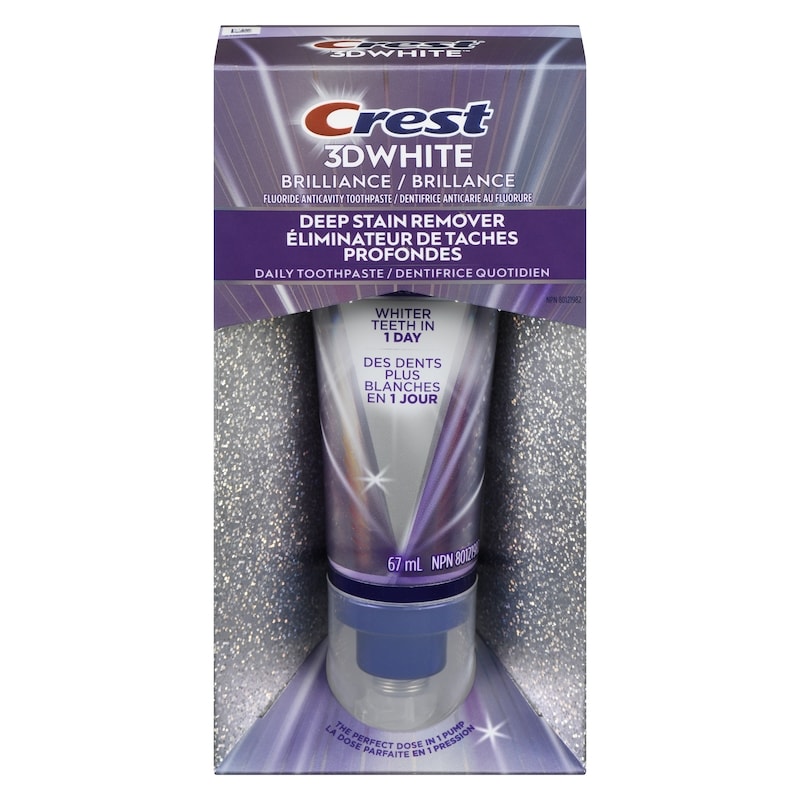 3DWhite Brilliance Toothpaste, Deep Stain Remover