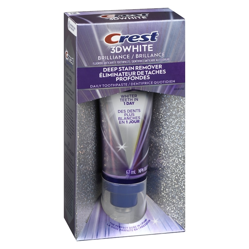 3DWhite Brilliance Toothpaste, Deep Stain Remover