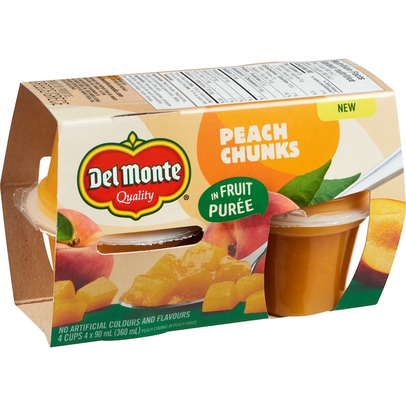 Peach Chunks In Peach Purée