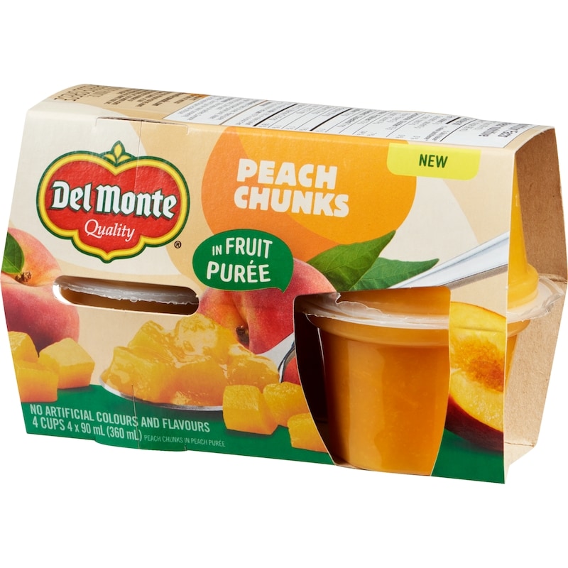 Peach Chunks In Peach Purée