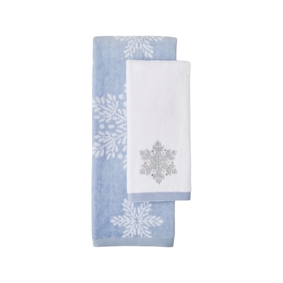 Life at Home Ensemble chic de 2 serviettes, à main et d’invité – Forêt étoilée 2 ea, 5,00 $/1ch