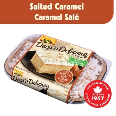 McCain Gâteau au caramel salé Deep’n Deliciousᴹᴰ 510 g, 1,18 $/100g
