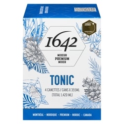 1642 Tonic 4x355.0 ml, $0.70/100ml