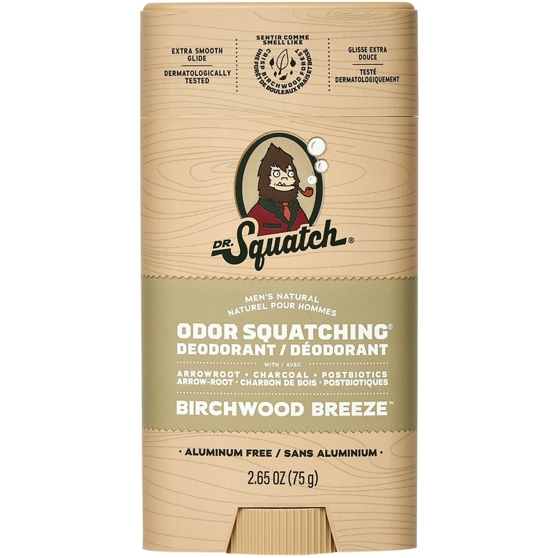 Men's Natural Deodorant, Birchwood Breeze