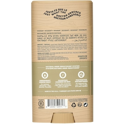 Men's Natural Deodorant, Birchwood Breeze