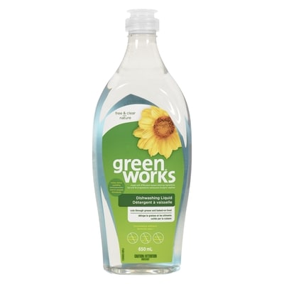 Greenworks Green Works Dishwashing Liquid 650 ml, $1.23/100ml