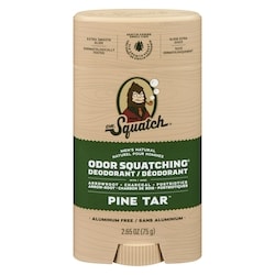 DR.Squatch Déodorant pine tar 75 g, 23,99 $/100g