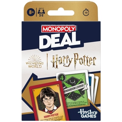 Hasbro Monopoly Deal: HARRY POTTER Card Game 1 ea, $10.00/1ea