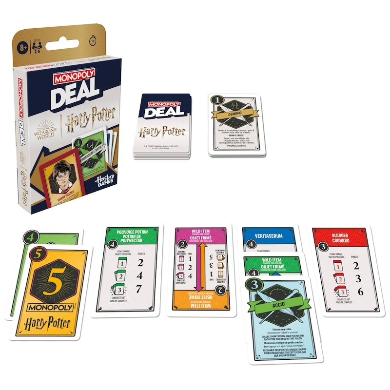 Monopoly Deal: HARRY POTTER Card Game