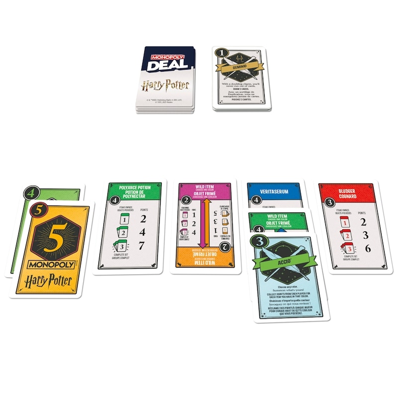 Monopoly Deal: HARRY POTTER Card Game