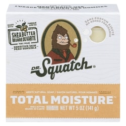 DR.Squatch Men's Natural Soap Total Moisture Shea Butter 142 g, $5.99/100g
