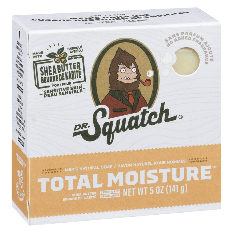 Men's Natural Soap Total Moisture Shea Butter