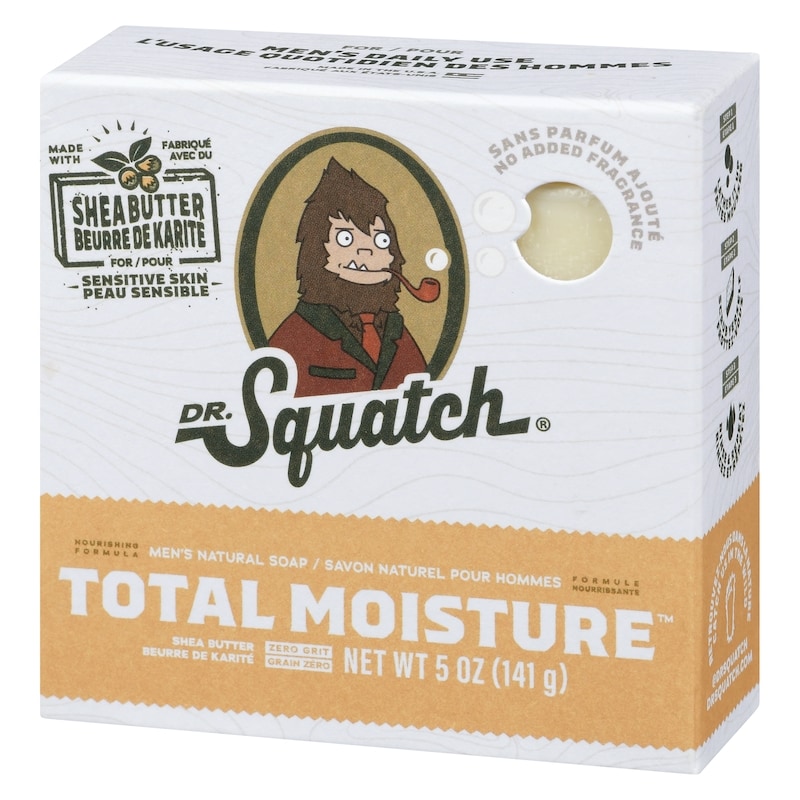 Men's Natural Soap Total Moisture Shea Butter