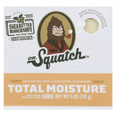 Savon naturel pour hommes total moisture beurre de karité