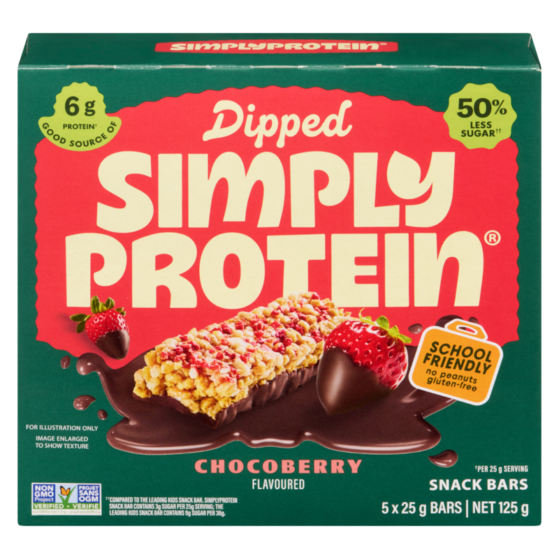 Snack Bars Dipped Chocoberry Flavoured