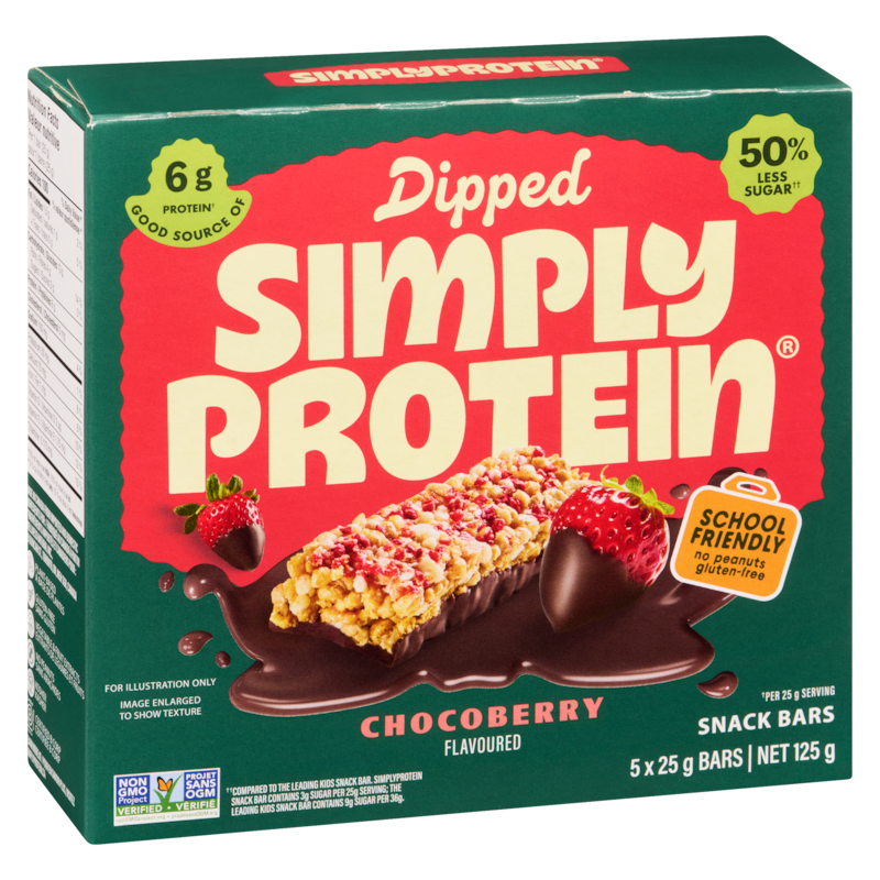 Snack Bars Dipped Chocoberry Flavoured