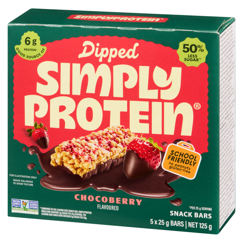 Snack Bars Dipped Chocoberry Flavoured