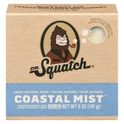 Men's Natural Soap Coastal Mist Seaweed Extract & Sand Light Grit