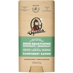 DR.Squatch Men's Natural Deodorant, Rainforest Rapids 75 g, $22.65/100g