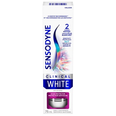Sensodyne Clinical whiteprotection antitache 75 ml, 13,32 $/100ml