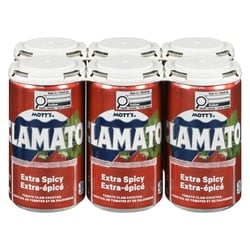 Clamato Tomato Clam Cocktail Extra Spicy