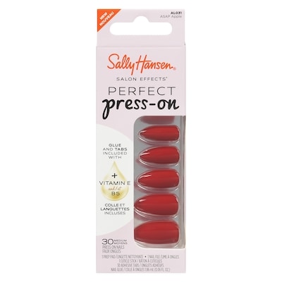 Sally Hansen Salon effects faux ongles al031 asap apple moyens 1 ea, 12,99 $/1ch