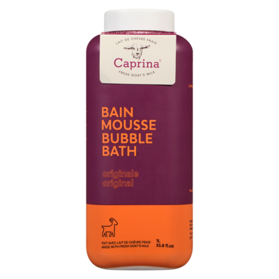 Caprina Bubble Bath Original 1 l, $0.85/100ml