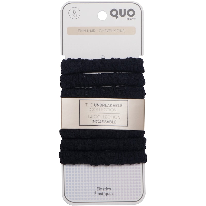 Unbreakable Elastic 8-pack Thin Black