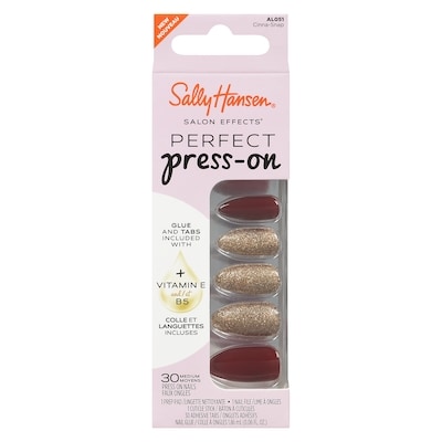 Sally Hansen Salon effects faux ongles al051 cinna-snap moyens 1 ea, 12,99 $/1ch