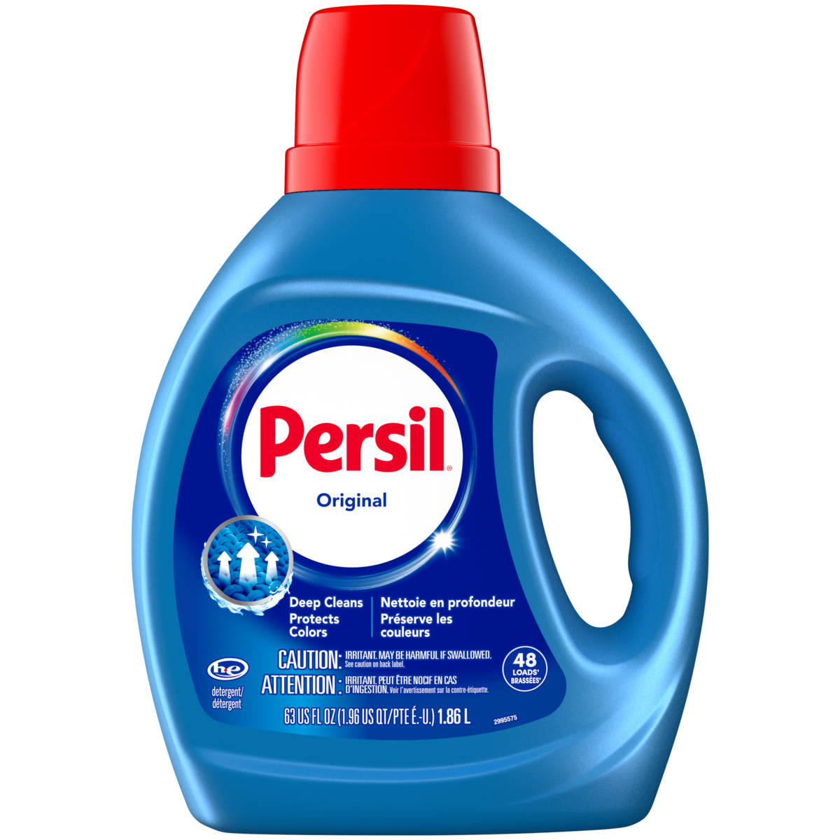 Persil Original Everyday Clean Liquid Laundry Detergent, 48 Wash Loads 1.86 l, $0.86/100ml