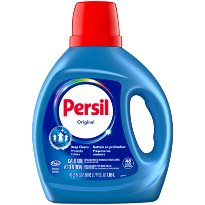 Persil Original Everyday Clean Liquid Laundry Detergent, 48 Wash Loads 1.86 l, $1.45/100ml