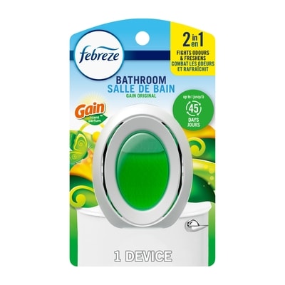 Febreze Bathroom Air Freshener, Odor-Fighting, Scent, 1ct 7.5 ml, $74.88/100ml