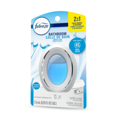 Bathroom Air Freshener, Odor-Fighting, Linen & Sky, 1ct