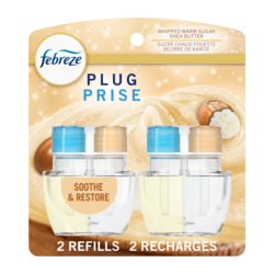 Plug In Air Freshener Scented Oil Refill Soothe&Restore, 2ct