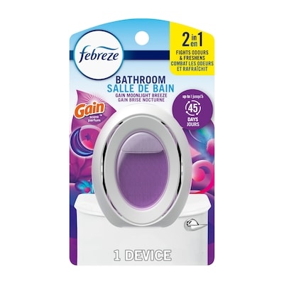 Febreze Bathroom Air Freshener, Odor-Fighting, Moonlight Breeze Scent, 1 Count 7.5 ml, $53.33/100ml