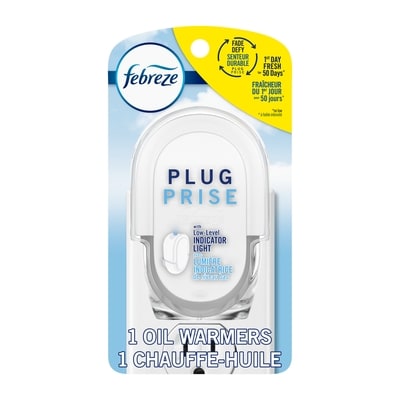 Febreze Plug In Air Freshener Odor-Fighting Scented Oil Warmer, 1ct 1 ea, $6.99/1ea