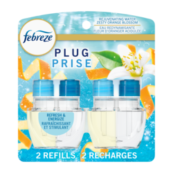 Plug In Air Freshener Scented Oil Refill Rfrsh & Enrgize, 2ct