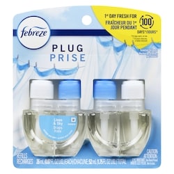 Plug Scented Oil Refill, Linen & Sky