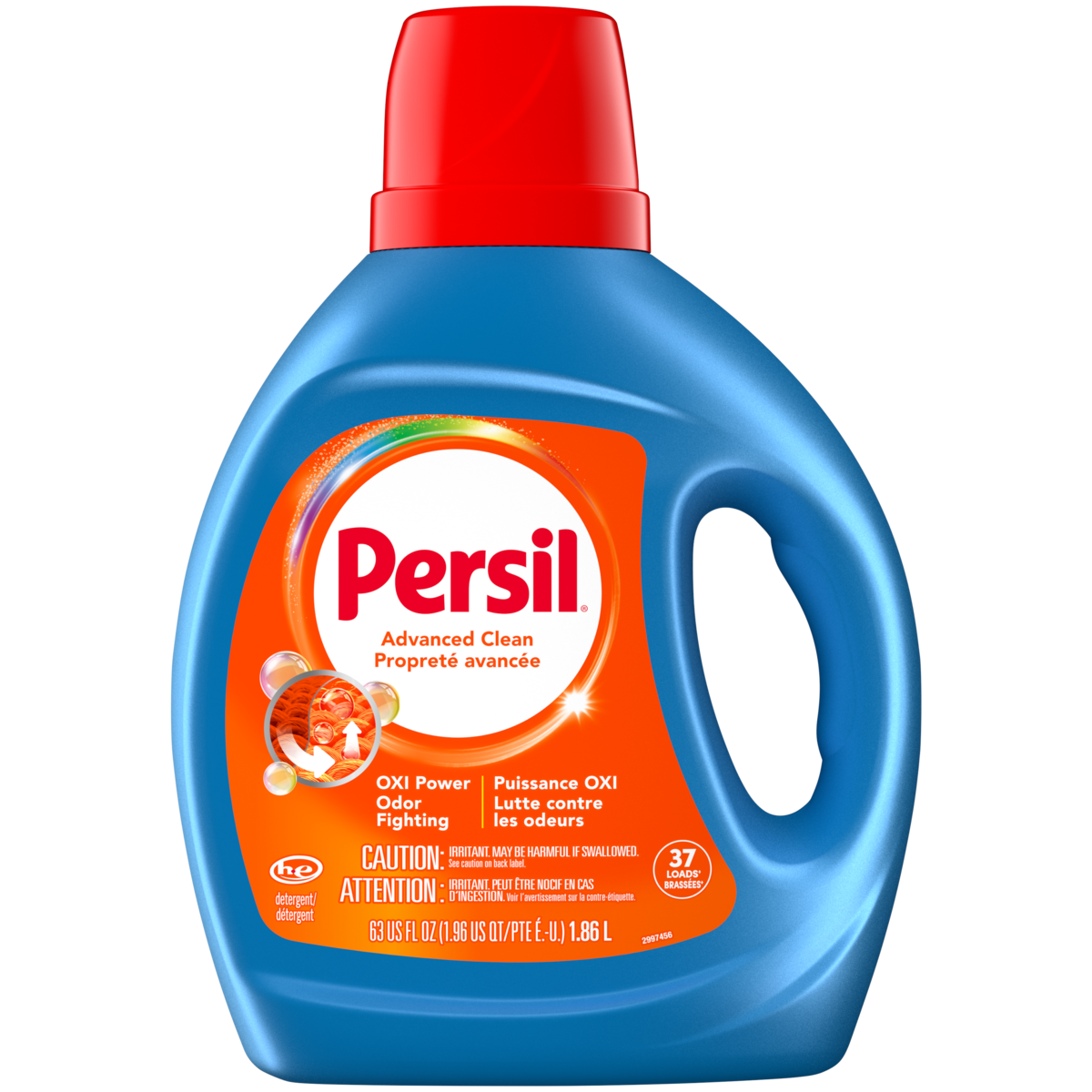 Persil Advanced Clean Liquid Laundry Detergent, 37 Loads 1.86 l, $0.86/100ml