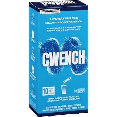 Hydration Mix Electrolyte Drink Mix Powder Blue Raspberry Flavour